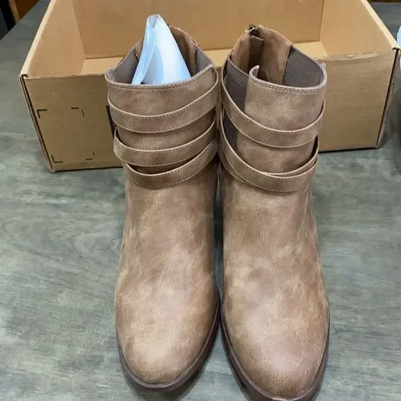 Toetos Women’s Moro Boots sz 12 Buckle Side NEW #D405 - Picture 5 of 8